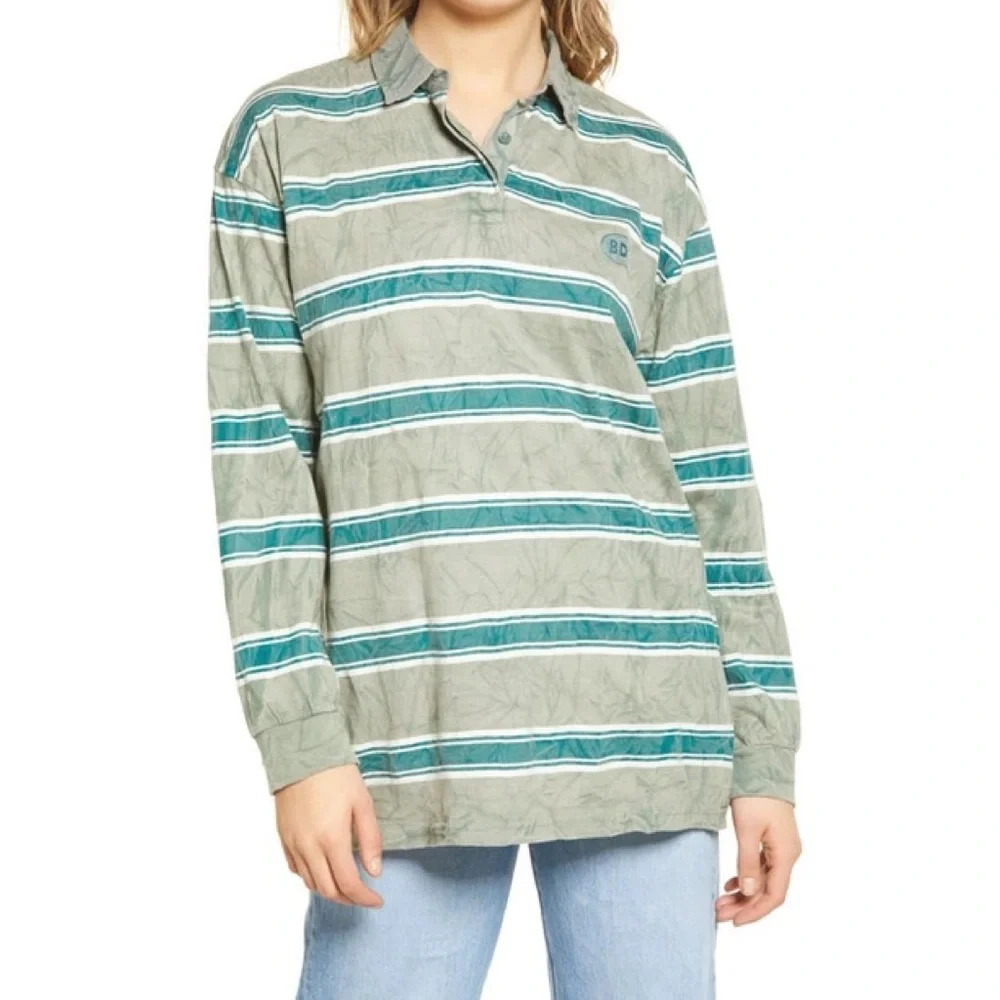 BDG URBAN OUTFITTERS Oversize Rugby Tunic Shirt